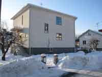 Fin vy av huset